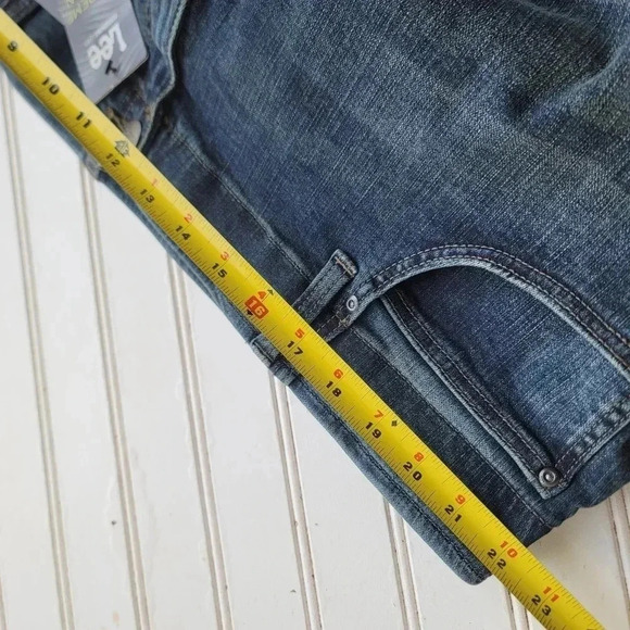 NWT Lee Mens Big & Tall Extreme Motion Straight Fit Tapered Leg Jeans Blue 46x29 - Picture 7 of 13